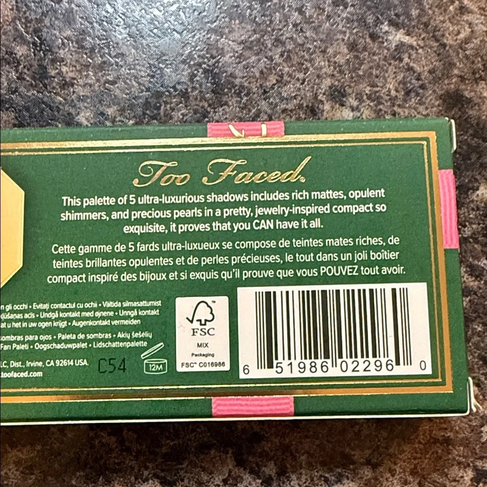 Too Faced too faced